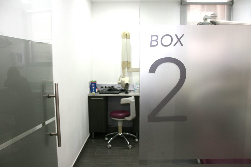 Interior Box 2 clínica dental Prodents